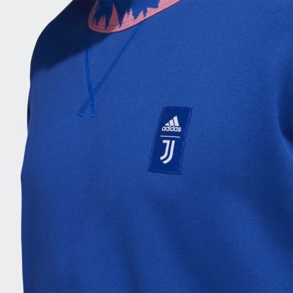 Sweat à Capuche Royal Juventus Lifestyler Adidas