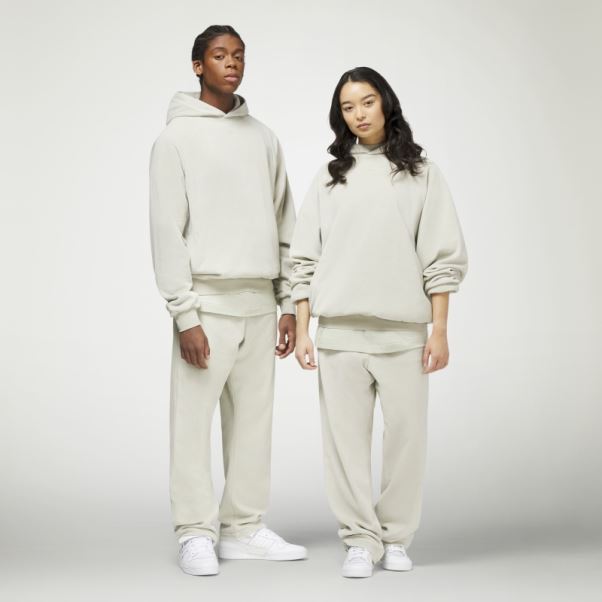 Sweat à Capuche En Velours Adidas Basketball Vert Chaud