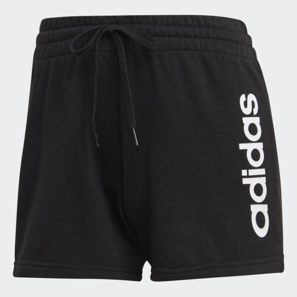 Adidas Essentials Slim Logo Short Blanc Fashion