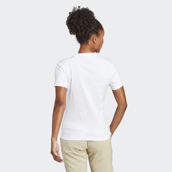 T-shirt Terrex Logo Classique Blanc Adidas