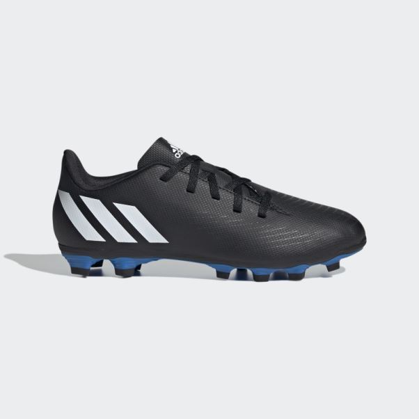 Predator Edge.4 Chaussures De Sol Souples Adidas Noir