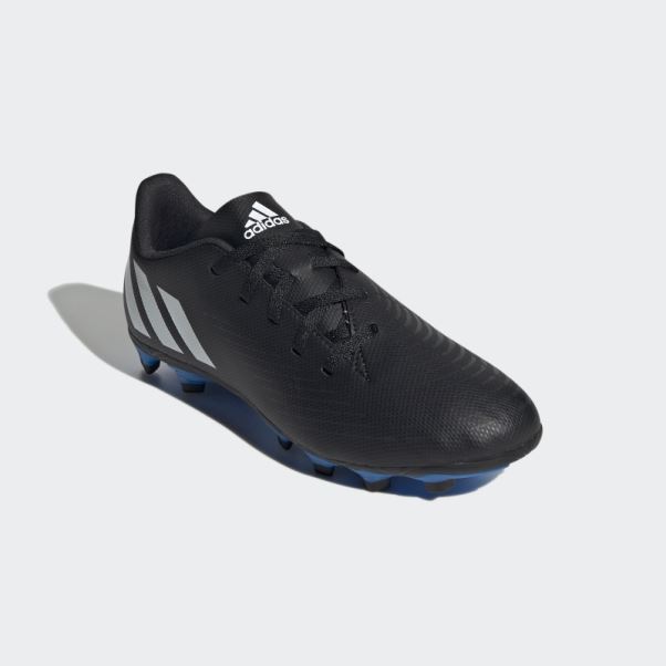 Predator Edge.4 Chaussures De Sol Souples Adidas Noir