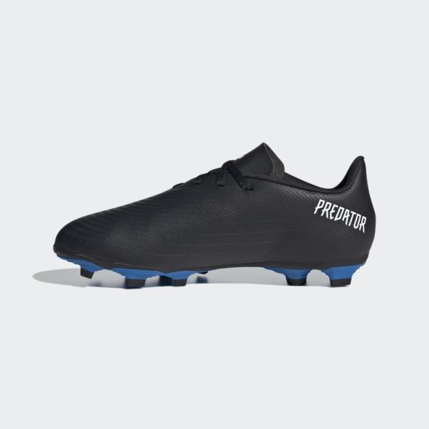 Predator Edge.4 Chaussures De Sol Souples Adidas Noir