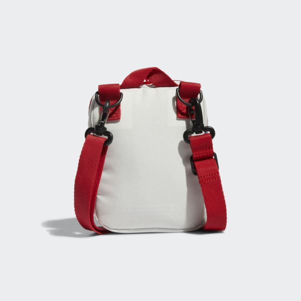 Adidas Sac à Bandoulière Blanc Utility Festival