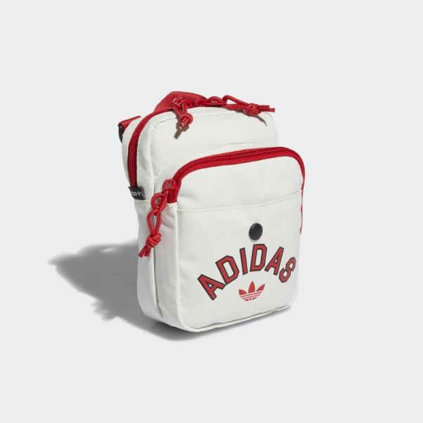 Adidas Sac à Bandoulière Blanc Utility Festival