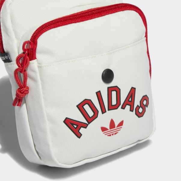 Adidas Sac à Bandoulière Blanc Utility Festival