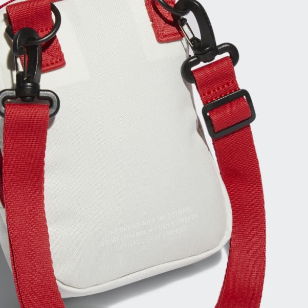 Adidas Sac à Bandoulière Blanc Utility Festival