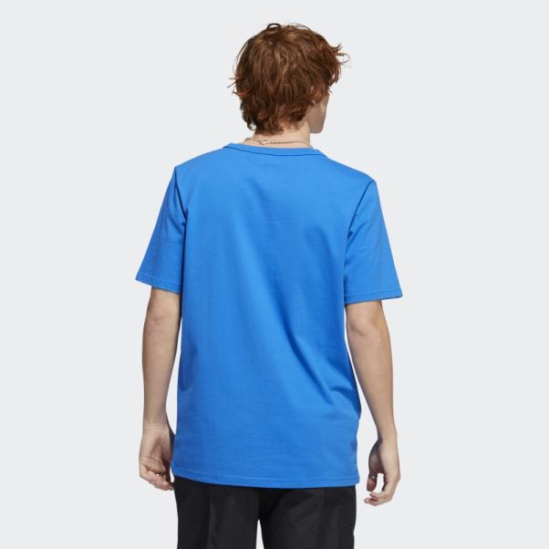Shmoofoil T-shirt à Poche Poids Lourd Adidas Oiseau Bleu