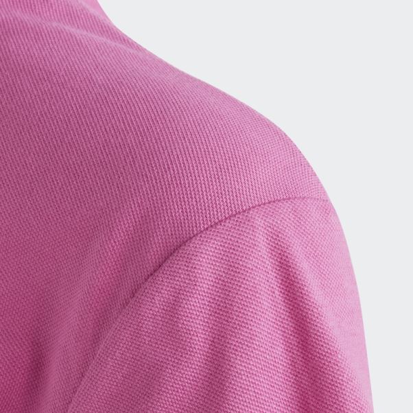 T-shirt En Piqué Avec Logo Adidas Future Icons Fuchsia