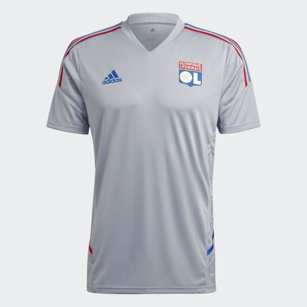 Maillot D'entrainement Olympique Lyonnais Condivo 22 Argent Adidas