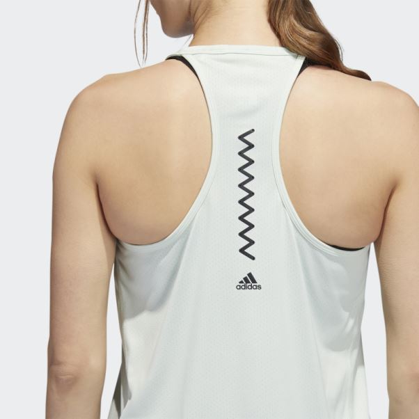 Débardeur Graphique Run Fast Running Adidas Vert