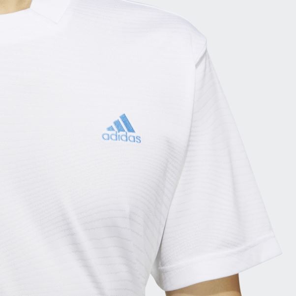 Chemise à Col Côtelé Made To Be Remade Blanc Adidas