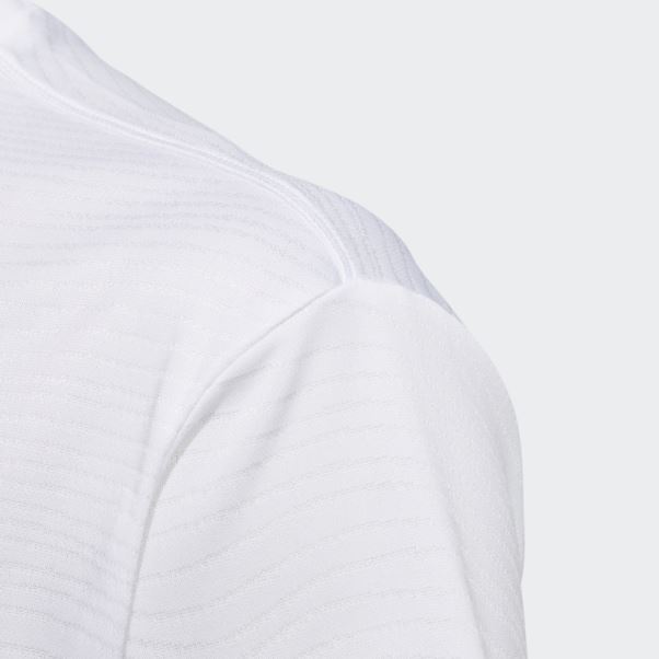 Chemise à Col Côtelé Made To Be Remade Blanc Adidas