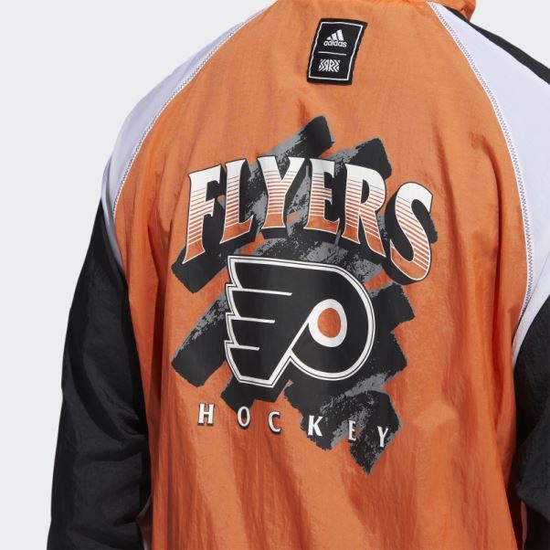 Flyers Reverse Retro Veste Adidas Varsity Orange