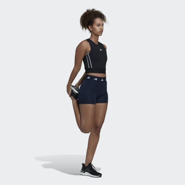 Encre Techfit Period Proof 3 Pouces Leggings Courts Adidas