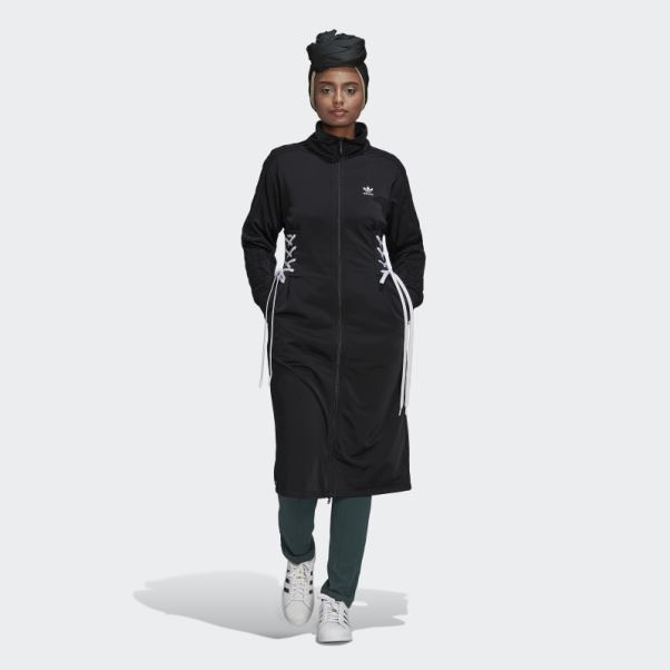 Adidas Veste De Survêtement Noire à Lacets Always Original