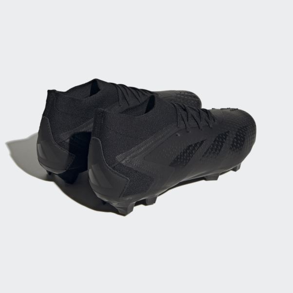 Predator Precision.2 Chaussures De Sol Ferme Adidas Noir