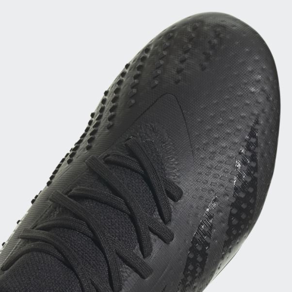 Predator Precision.2 Chaussures De Sol Ferme Adidas Noir