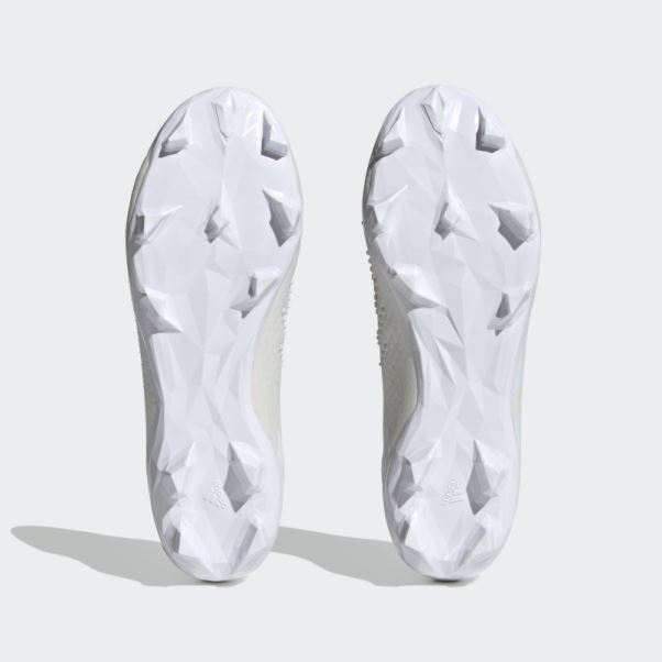 Chaussures Adidas Predator Precision.2 Blanches Pour Sol Ferme