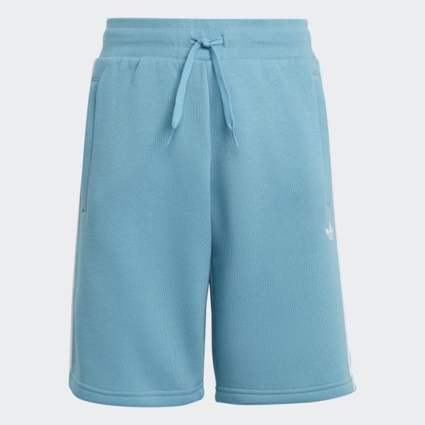 Short Adicolor Adidas Bleu