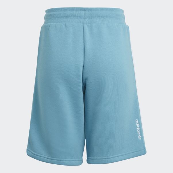 Short Adicolor Adidas Bleu