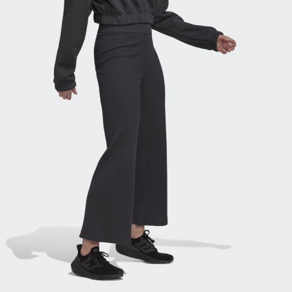 Pantalon Côtelé Studio Lounge Adidas Carbone