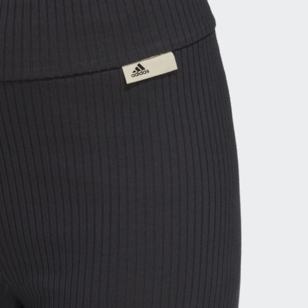 Pantalon Côtelé Studio Lounge Adidas Carbone