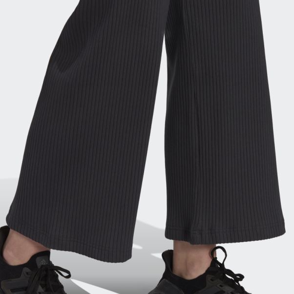 Pantalon Côtelé Studio Lounge Adidas Carbone