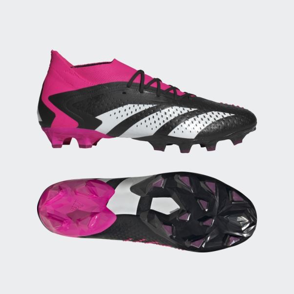 Adidas Predator Precision.1 Chaussures De Gazon Synthétique Noir