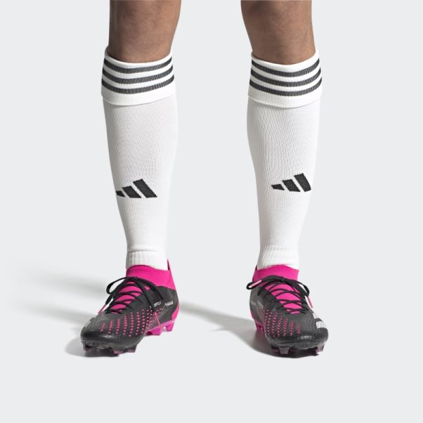 Adidas Predator Precision.1 Chaussures De Gazon Synthétique Noir