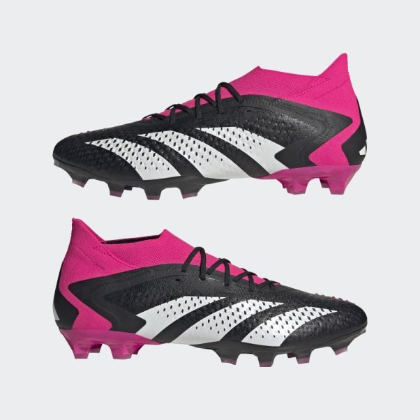 Adidas Predator Precision.1 Chaussures De Gazon Synthétique Noir