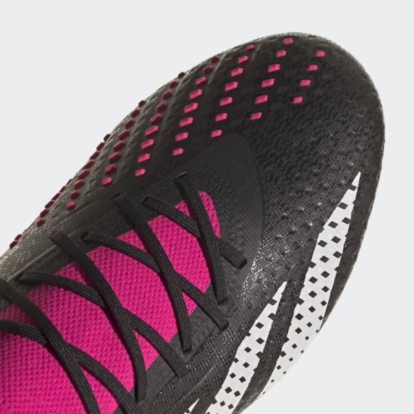 Adidas Predator Precision.1 Crampons De Football Pour Gazon Synthétique Noir