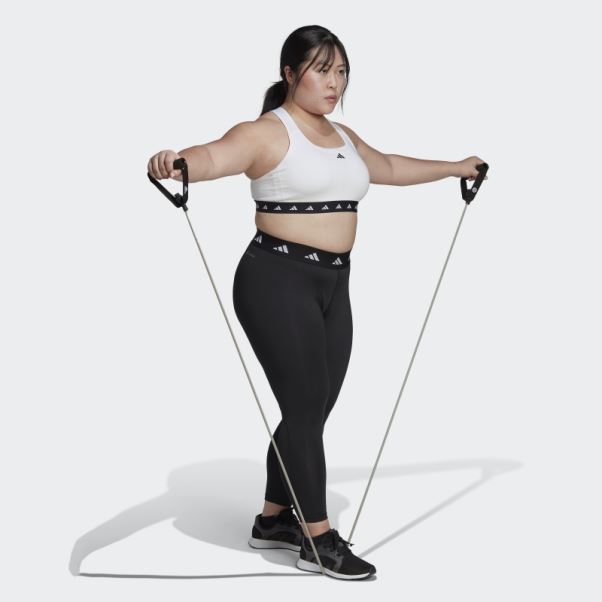 Legging Techfit 7/8 (grande Taille) Noir Adidas
