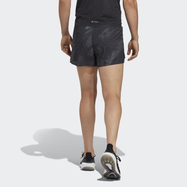 Short Fendu Adidas Adizero Noir