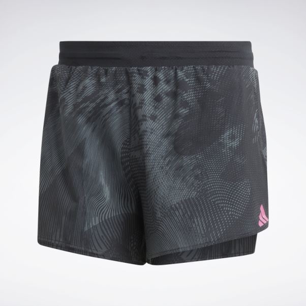 Short Fendu Adidas Adizero Noir