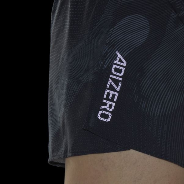 Short Fendu Adidas Adizero Noir
