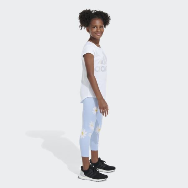 Bleu Aube Adidas 7 8 Marguerite Flou Serré