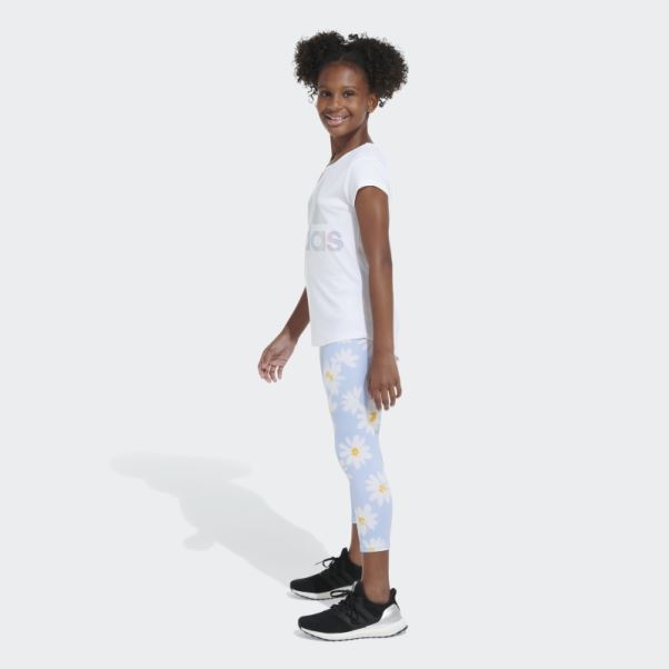 Bleu Aube Adidas 7 8 Marguerite Flou Serré