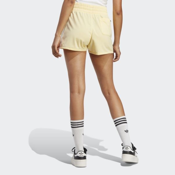 Short Adidas 3 Bandes Jaune