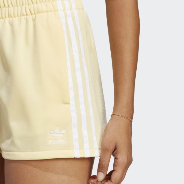 Short Adidas 3 Bandes Jaune