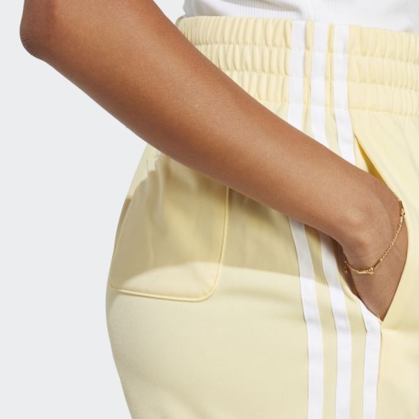 Short Adidas 3 Bandes Jaune