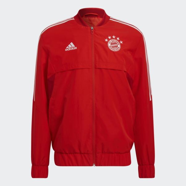 Adidas Fc Bayern Condivo Anthem Veste Rouge