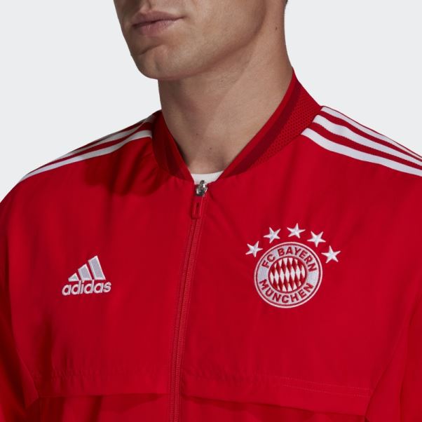 Adidas Fc Bayern Condivo Anthem Veste Rouge