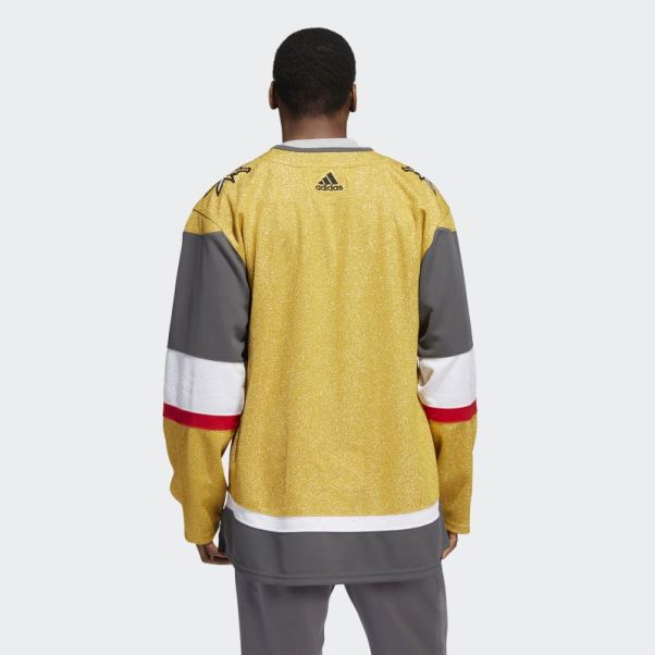 Maillot Golden Knights Home Authentique Or Métallisé Adidas