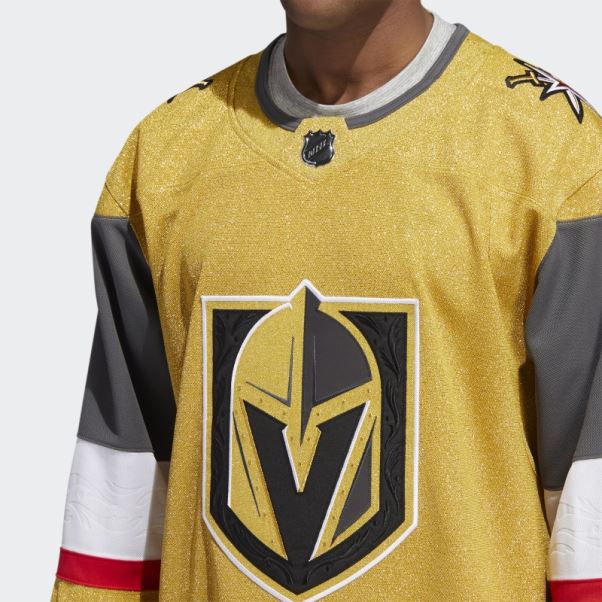 Maillot Golden Knights Home Authentique Or Métallisé Adidas