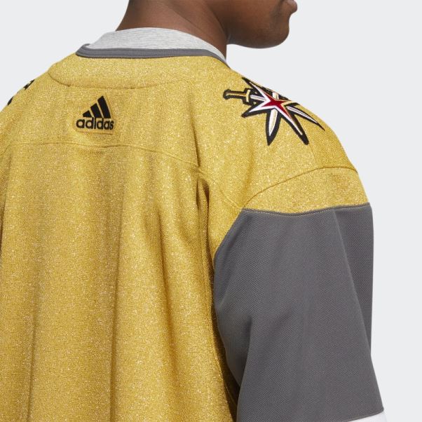 Maillot Golden Knights Home Authentique Or Métallisé Adidas