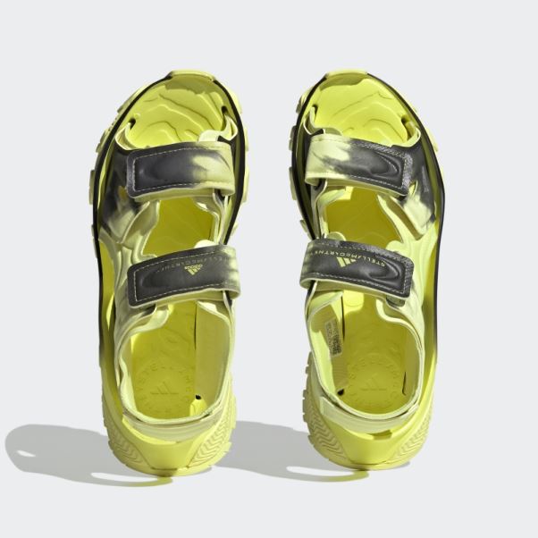 Adidas By Stella Mccartney Sandales Mode Gelée Jaune