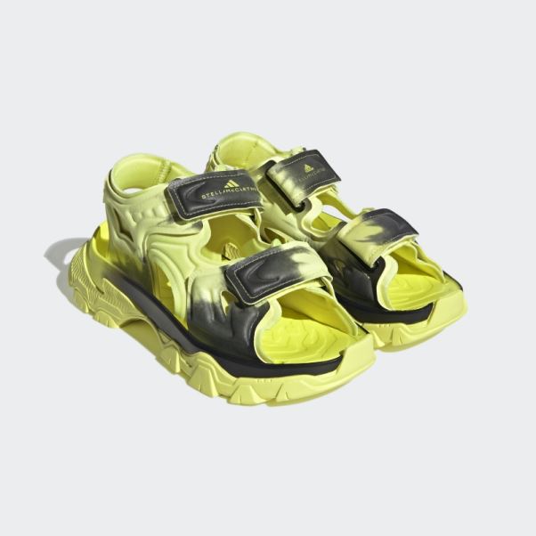 Adidas By Stella Mccartney Sandales Mode Gelée Jaune