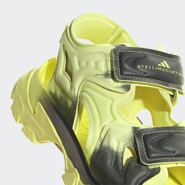 Adidas By Stella Mccartney Sandales Mode Gelée Jaune
