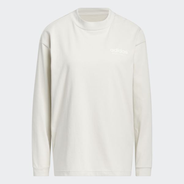 Select T-shirt à Col Montant Et Manches Longues En Aluminium Adidas
